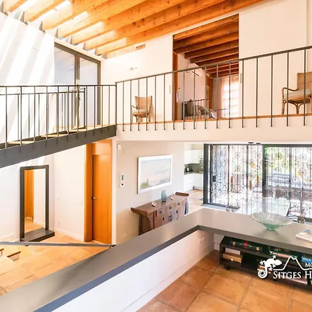 Dumas With Amazing Sea Views, Ac And Private Pool Sitges