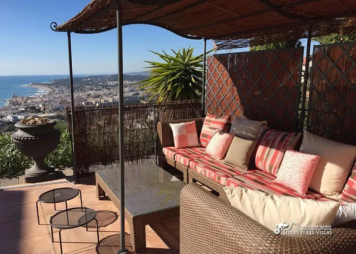 Dumas With Amazing Sea Views, Ac And Private Pool * 锡切斯