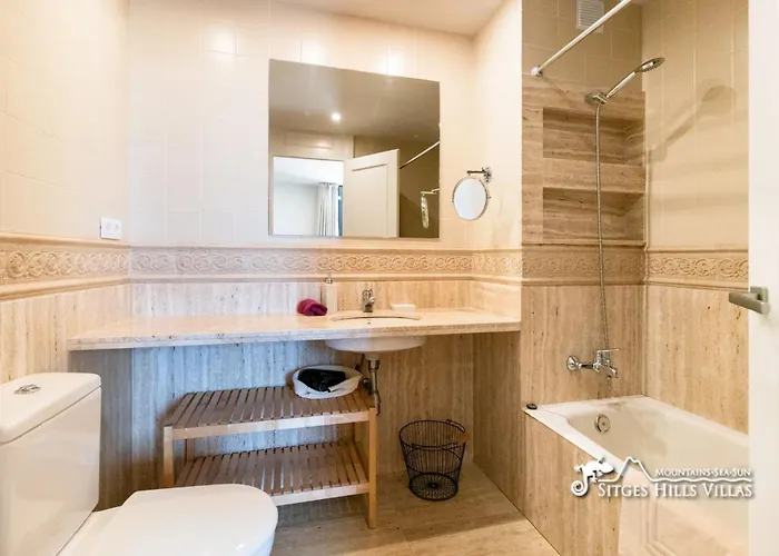 Dumas With Amazing Sea Views, Ac And Private Pool * Sitges